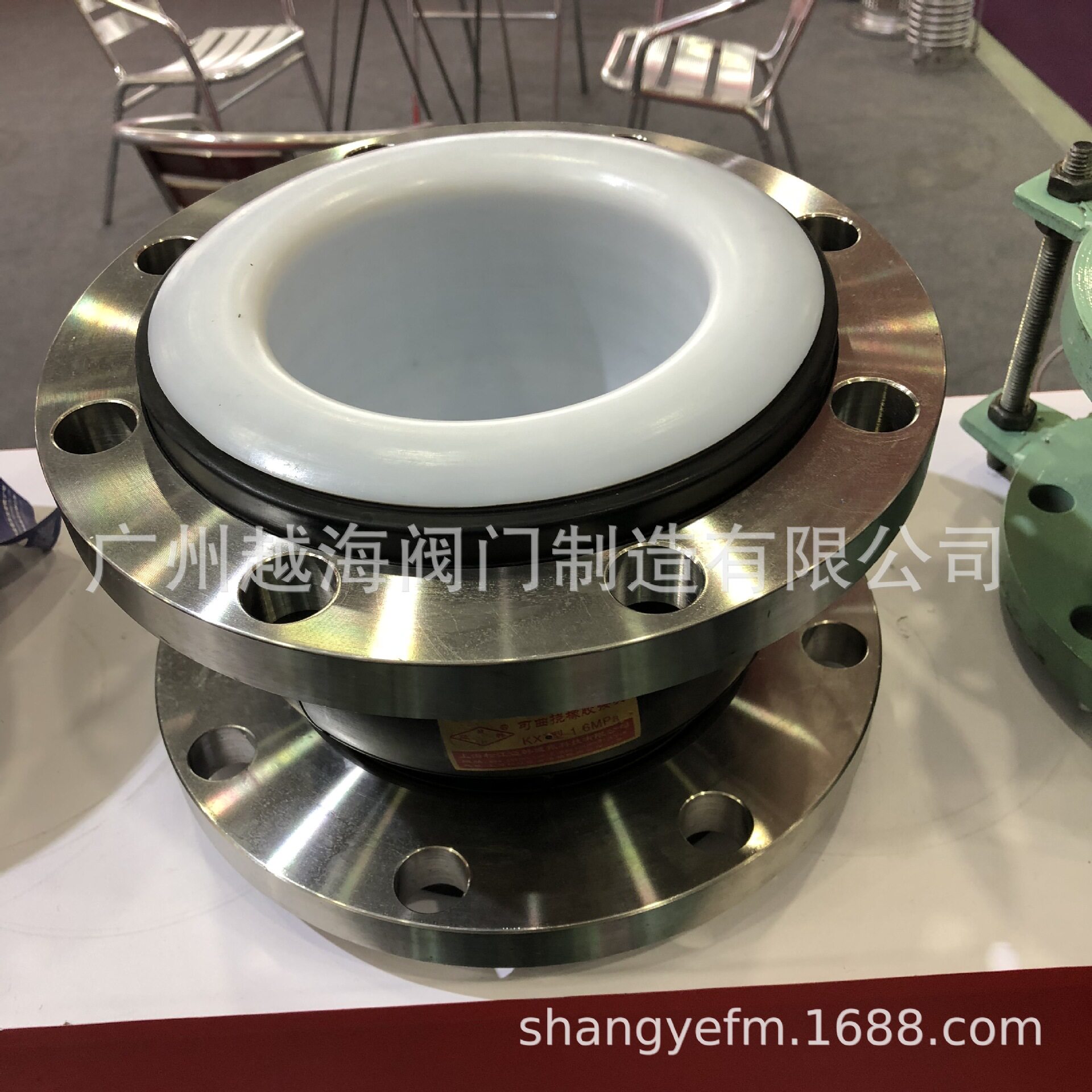 衬氟橡胶软连接生产厂家 聚四氟乙烯软管 钢衬四氟软接头