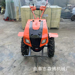 两驱195柴油微耕机小型旋耕机耕地犁田打垄翻地手扶式农用开沟机