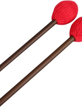 Marimba 马林巴木槌木柄纱线头 马林巴锤木琴槌,低音打击乐器棒