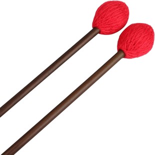 Marimba 马林巴木槌木柄纱线头 马林巴锤木琴槌,低音打击乐器棒