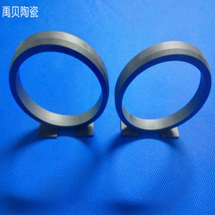 无压碳化硅密封环 碳化硅平环 常压碳化硅抛光密封环 SIC碳化硅环