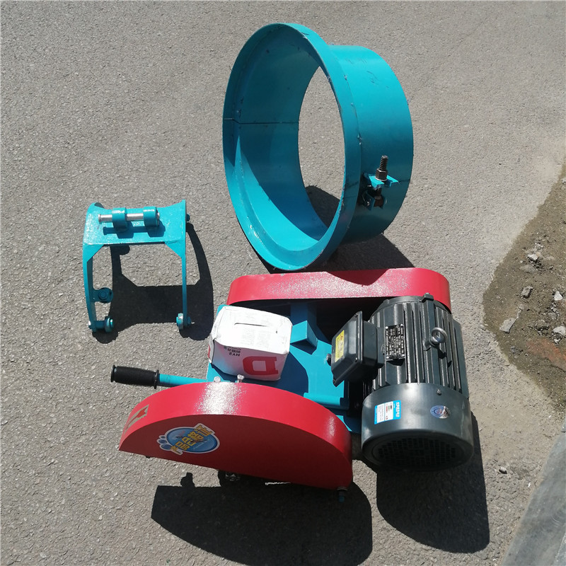 道路管桩切割机 卡 箍式水泥切桩器 500型滑轮卡箍抱箍