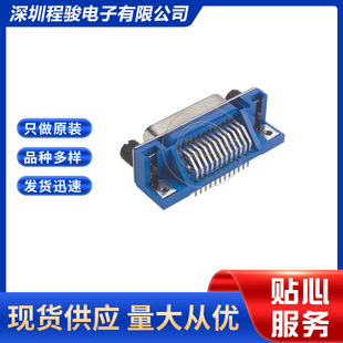 CIB24SRA 24PIN D-Sub连接器 母头IEEE-488连接器,直角PC端子