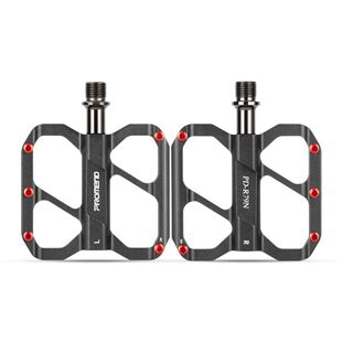 PROMEND三培林脚踏公路车折叠车铝合金脚蹬CNC切割轻量化踏板R79N