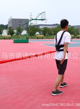 拉力绳弹力绳背拉式腰部阻力绳田径强负荷男健身房爆发力体能训练