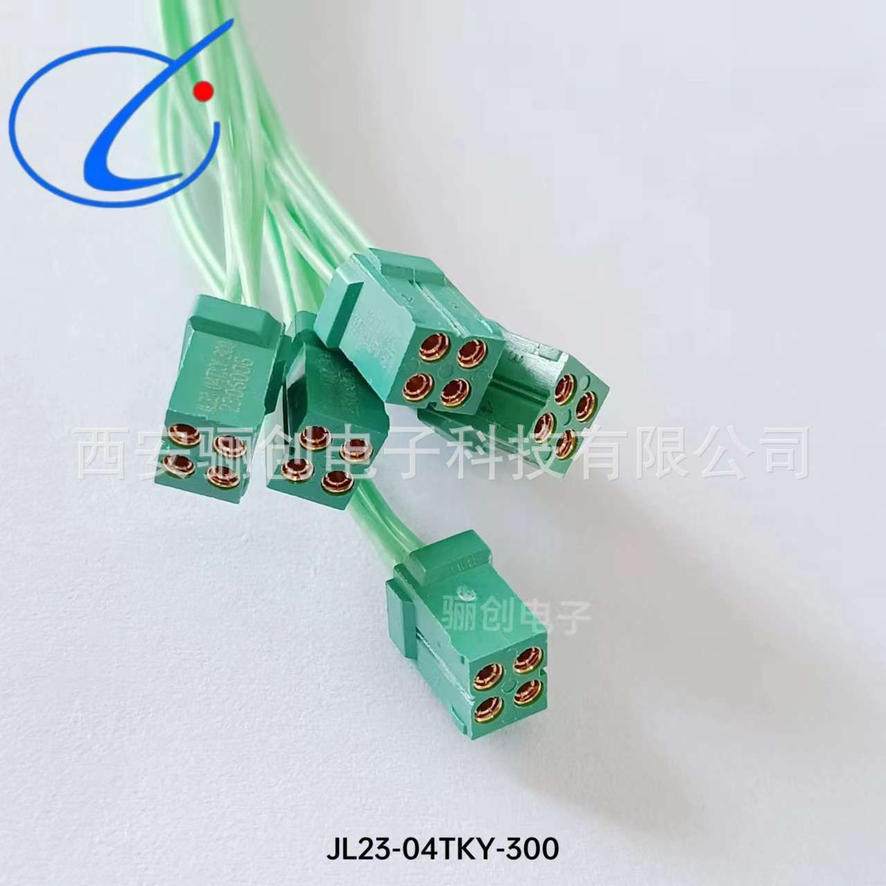 骊创HJ30J-12TJL-A3-600mm JL23-24TKH J30J-9ZKP-10CM矩形连接器