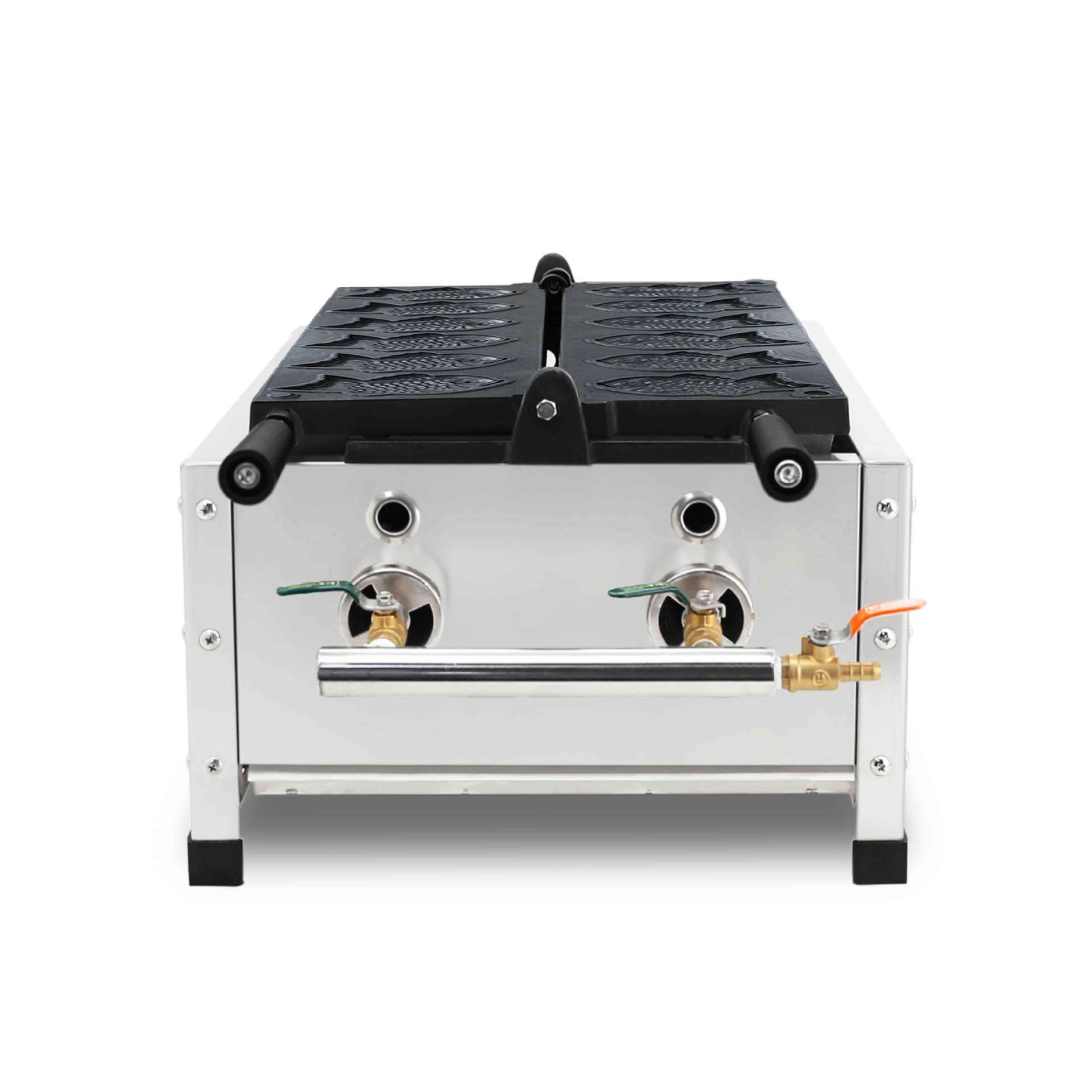 台北可颂鲷鱼烧机New taiyaki machine 新款台湾火爆燃气鲷鱼烧