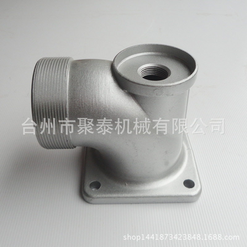 汽油机水泵配件 3寸出水口 168F汽油水泵出水口座170F 抽水机出水