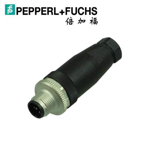 (115060)V15S-G-PG9倍加福M12直头A型5针公头连接器