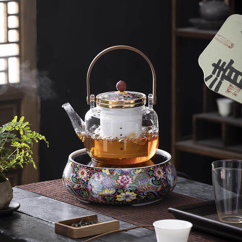 电陶炉迷你小型烧茶煮茶器煮茶壶迷你家用茶炉光波炉上水电茶炉