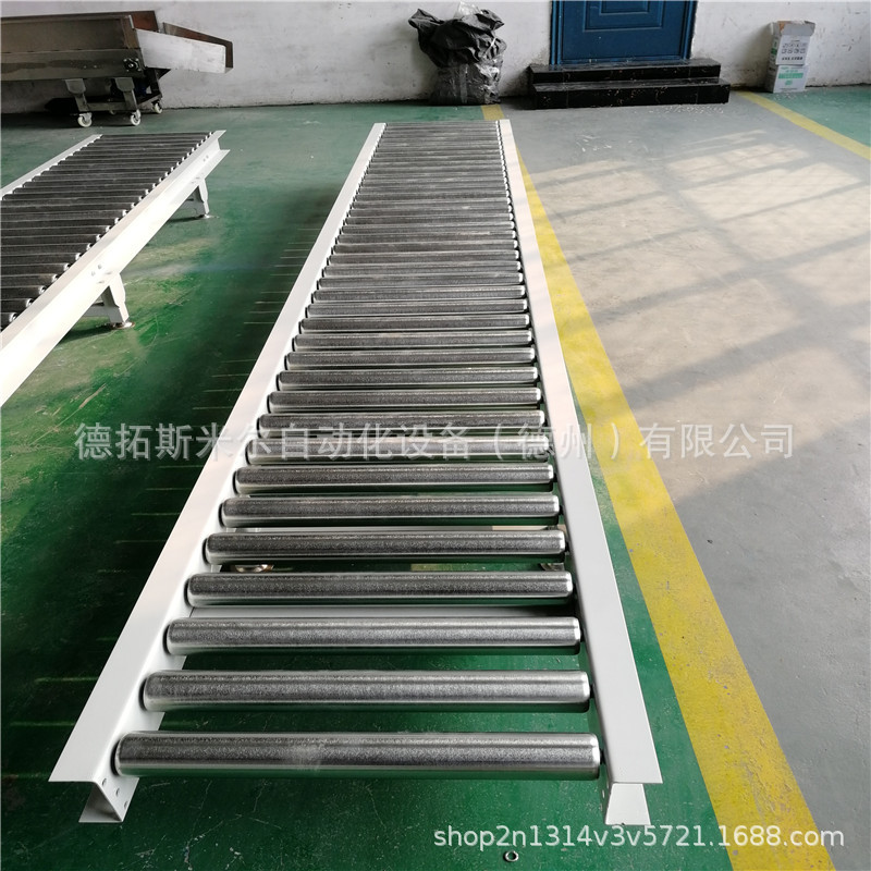 转弯环形滚筒输送机牛眼万向球