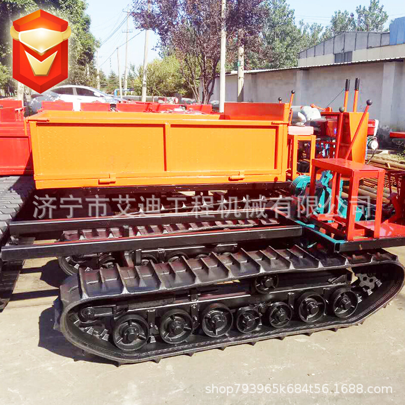 农用机械底盘 济宁工厂生产直销 水田工作车 橡胶底盘设计制造