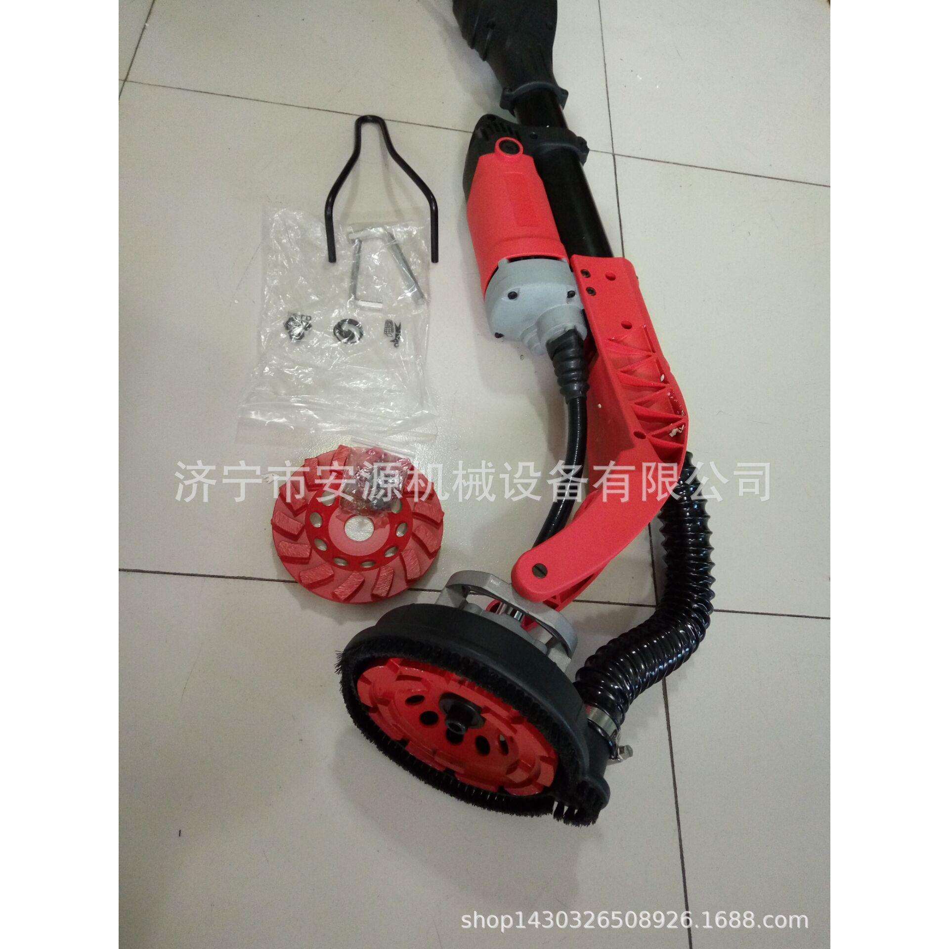 吸尘式墙面打磨机180mm无尘墙壁打磨机 腻子打磨抛光机制造生产