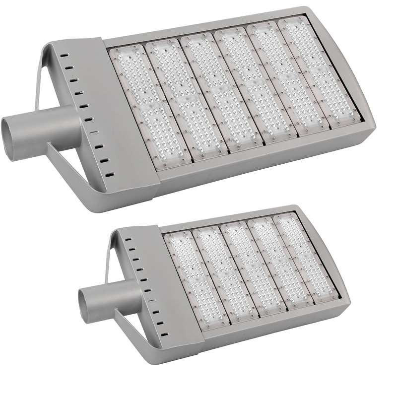 LED 路灯壳套件  3030一体化模组 300W背挂式路灯外壳套件