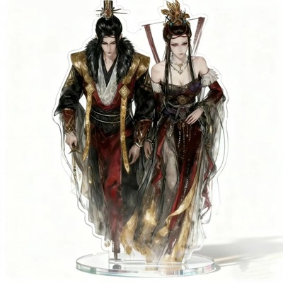 新款画江湖之不良人岐王女帝周边10cm高颜值亚克力立牌摆件送闺蜜