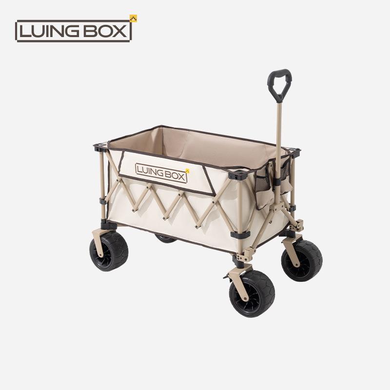 Luingbox推车营地拖车可折叠户外超大手推野餐野营手拉车