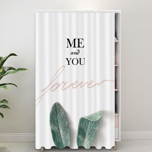 轨道帘子防尘布艺衣帽间装饰家用柜子书柜遮挡帘自粘滑轨帘子橱柜