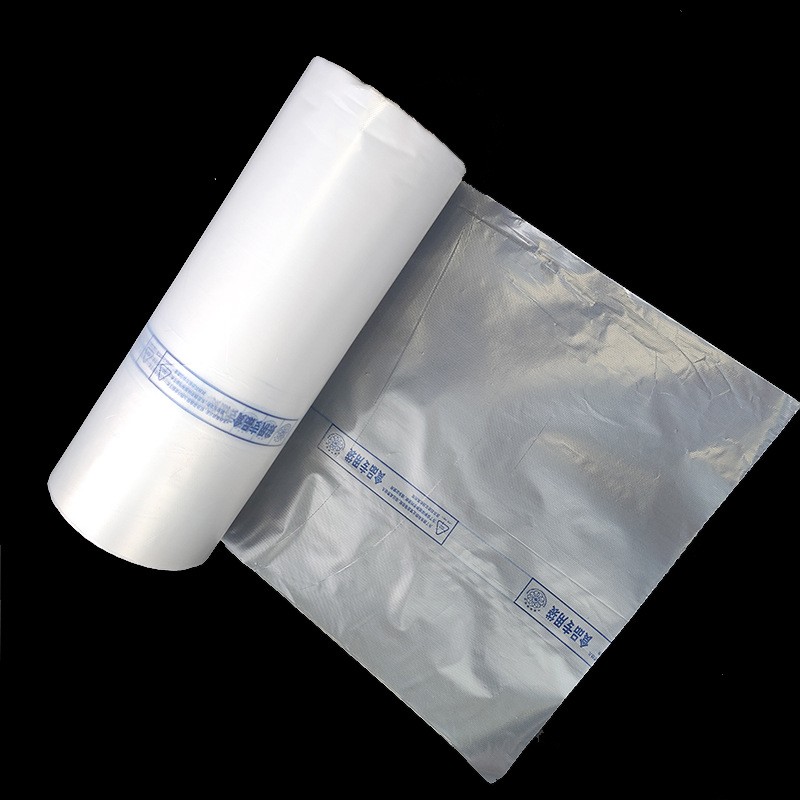 超市专用连卷袋经济型加厚商用手撕点断式食品保鲜袋透明PE密封袋