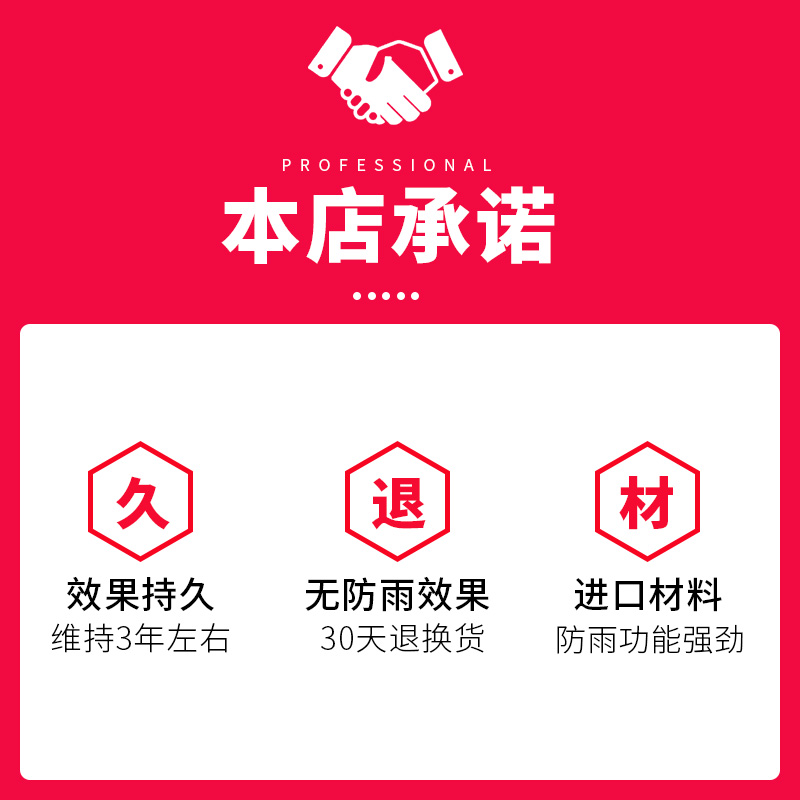 全屏长城风骏5/6后视镜防雨贴膜防水VV7倒车VV5/VV6反光镜P8改装