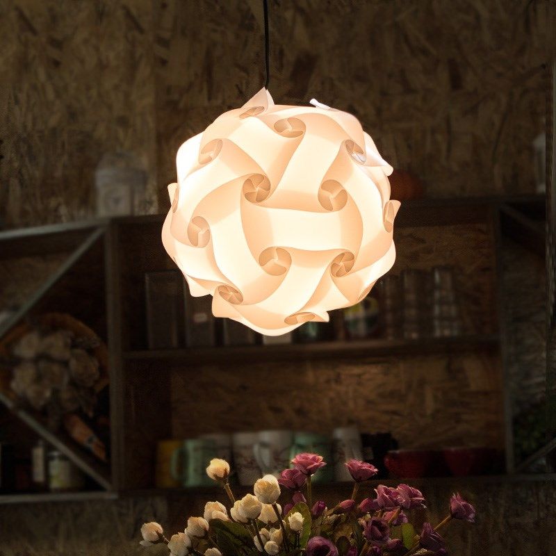 diy创意手工塑料灯罩吊灯北欧餐厅设计彩色红黄蓝紫绿iq圆球灯具,家装灯饰光源,餐厅吊灯,淘宝优惠券,粉丝福利购,淘宝优惠卷