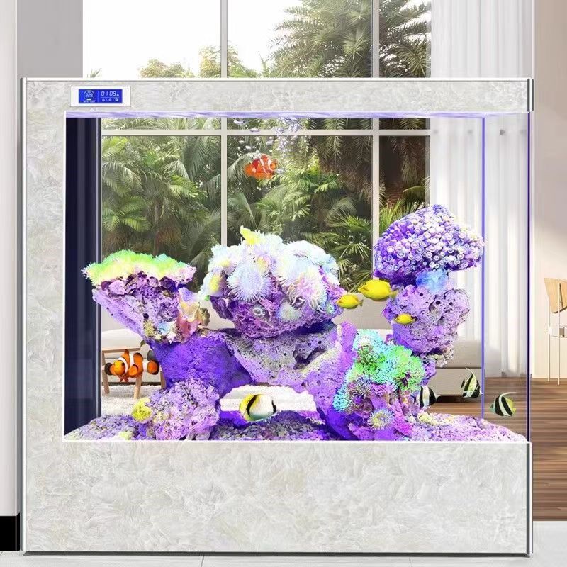 落地超白方缸懒人免换水玻璃鱼缸屏风隔断,宠物/宠物食品及用品,底柜/落地缸,淘宝优惠券,粉丝福利购,淘宝优惠卷