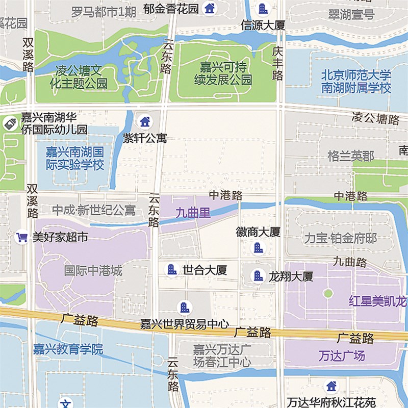 2022新款嘉兴市地图贴图办公室挂图高清防水墙壁贴超大装饰画定制