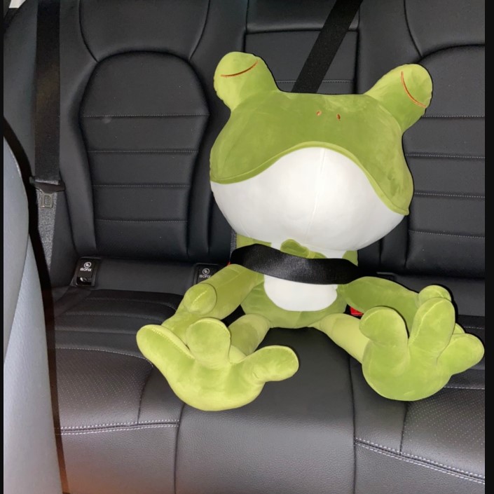 新车祛味碳包青蛙公仔可爱汽车除异味车内除臭竹炭包吸甲醛活性炭