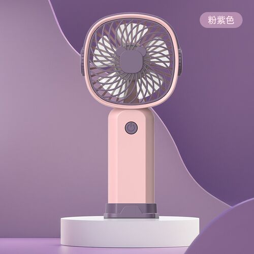 桌面小风扇静音办公室充家用大风力迷你台扇吹电风扇小型便携手持