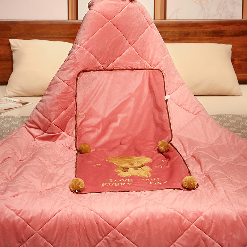 抱枕被子两用加厚办公室午睡枕头毯子二合一车用靠枕女生睡觉靠垫