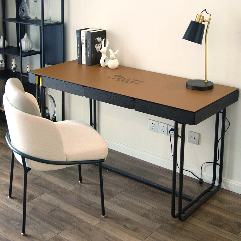 【皮革书桌垫/鼠标垫】欧式家用防尘电脑办公写字桌垫免洗餐垫