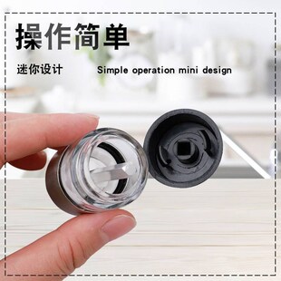 便携胡椒研磨器药片磨粉器陶瓷药片粉碎神器家用小号迷你便携
