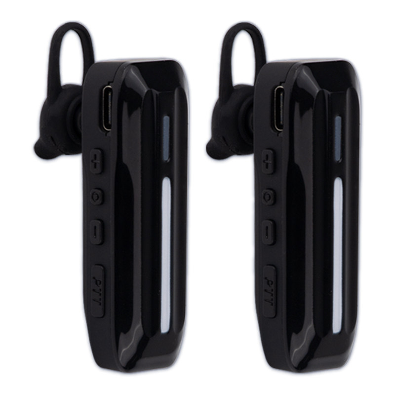 德顺A14耳挂式对讲机无线迷你小型餐厅饭店美容美发用耳麦对讲器