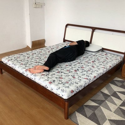 全拆洗独立弹簧床垫薄席梦思儿童高箱12CM厚3D软硬两用2米乘2米2