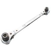 金阳 19mm英制多功能8合一棘轮套筒扳手 棘轮8合一多功能套筒扳手