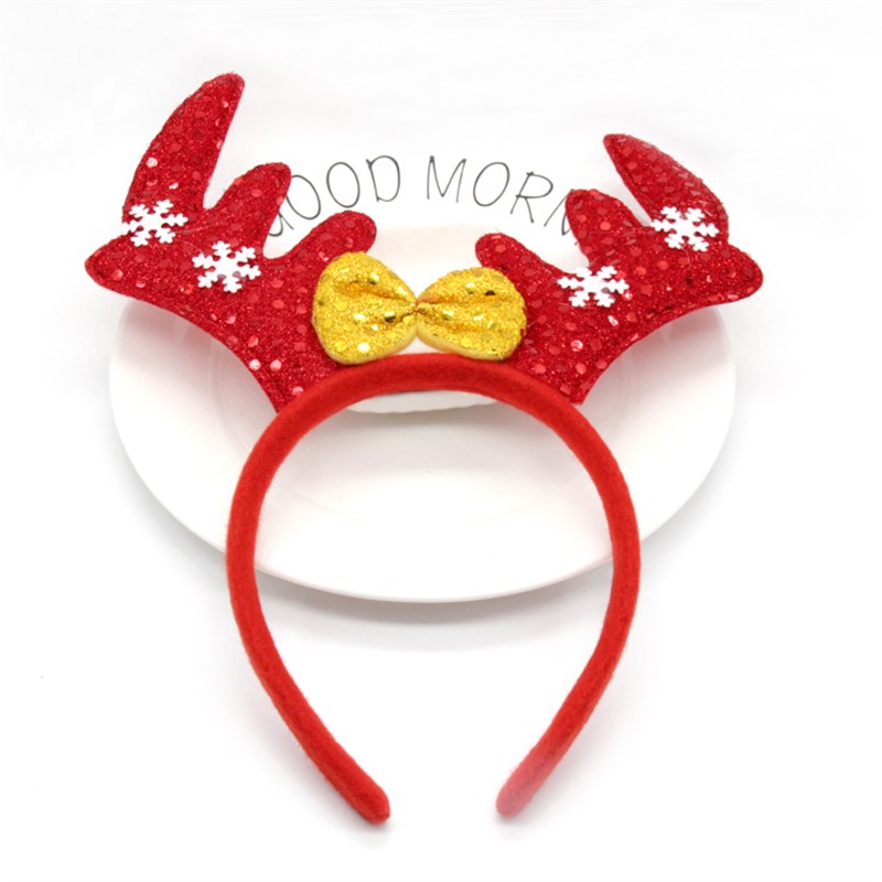 50个圣诞节可爱小礼品装饰儿童节日装扮礼物圣诞发箍发卡头箍头饰