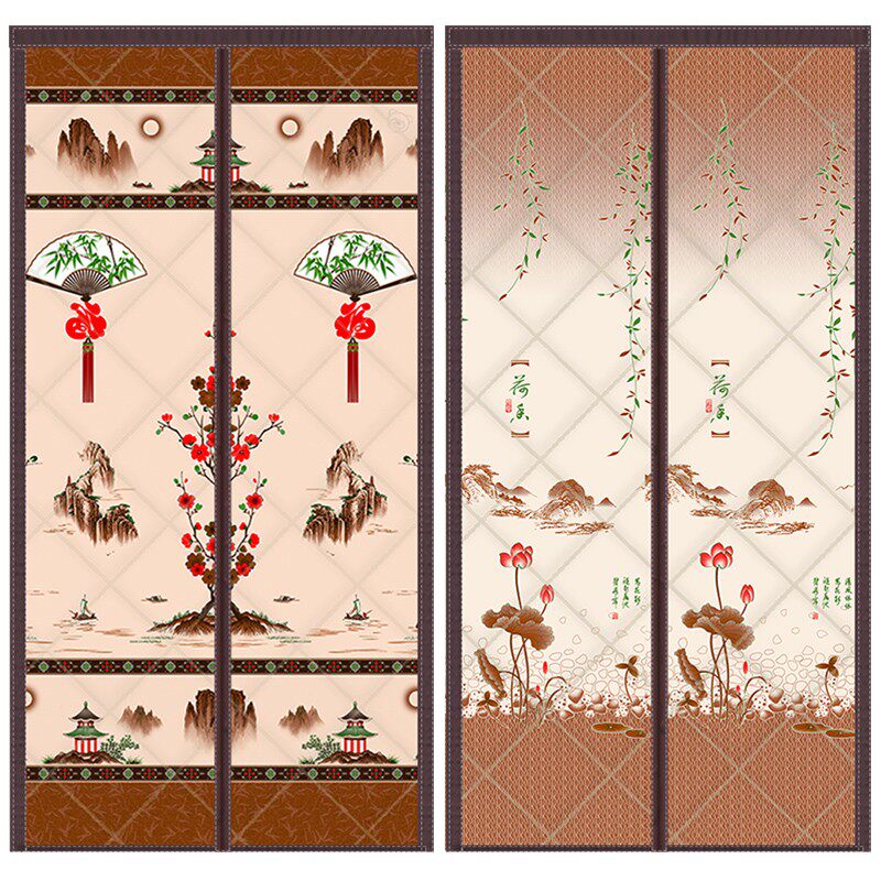 棉门帘冬季保暖防风加厚家用空调挡风保温防寒隔断帘子免打孔冬天