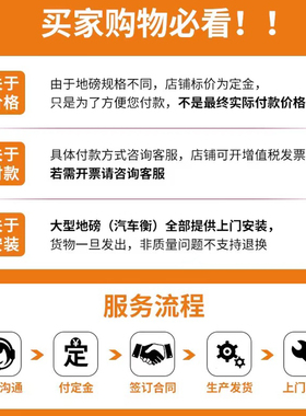 地磅秤100吨120吨150吨200吨80吨3X16米18米地磅称大型汽车衡数字