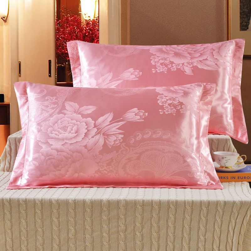 枕头套一对 提花全棉枕套欧式成人枕头套装 大人纯棉单人装枕芯套,床上用品,枕套,淘宝优惠券,粉丝福利购,淘宝优惠卷