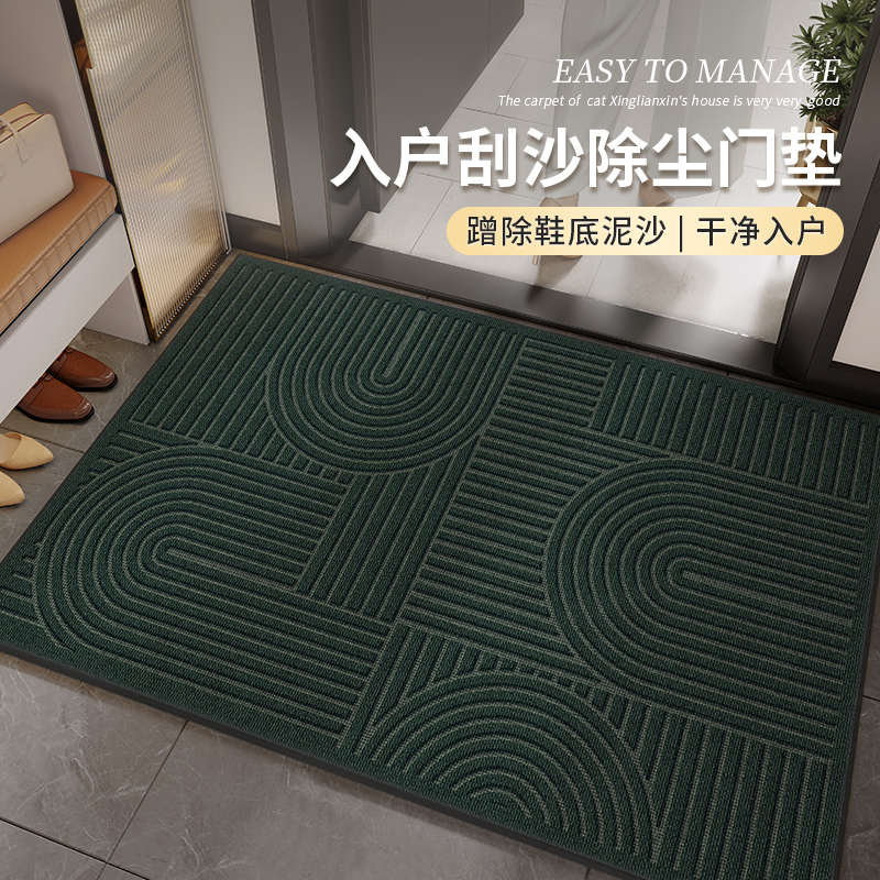 地垫入户门垫进门口玄关2024新款高级感高端可擦免洗耐脏蹭脚垫子
