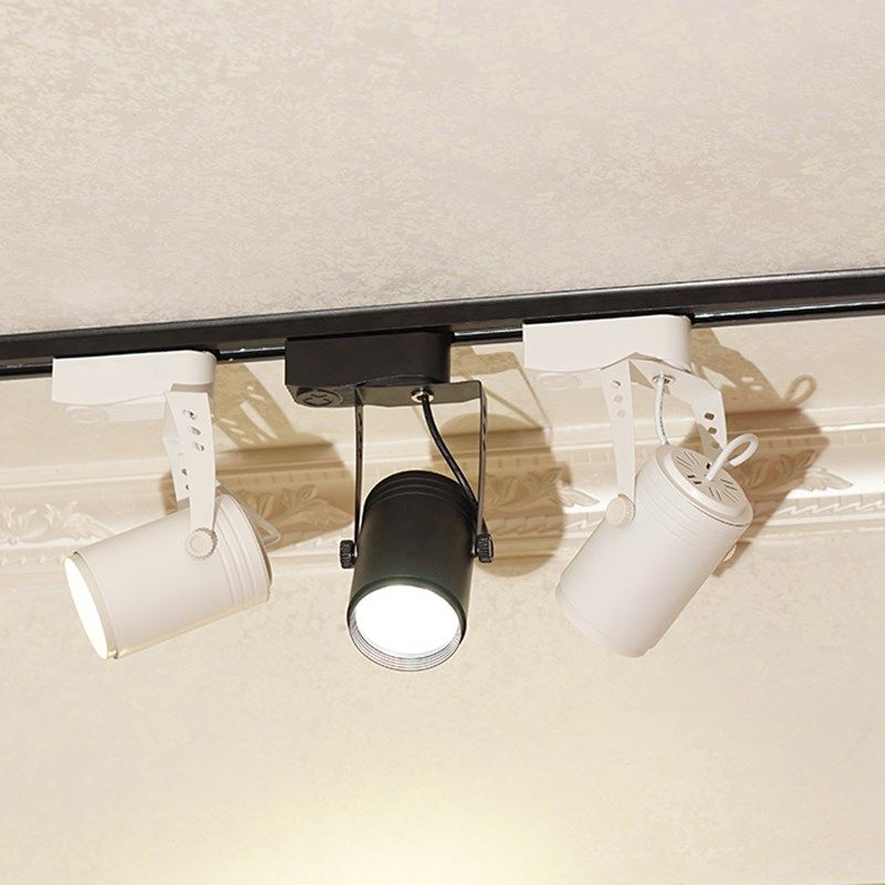 led射灯cob轨道灯全套商用背景墙服装店5W7W12W18W超亮节能导轨灯,家装灯饰光源,嵌入式射灯,淘宝优惠券,粉丝福利购,淘宝优惠卷