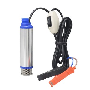 12v24v220v款 电动抽油泵柴油泵3.5cm新款 油抽子迷你型潜水泵