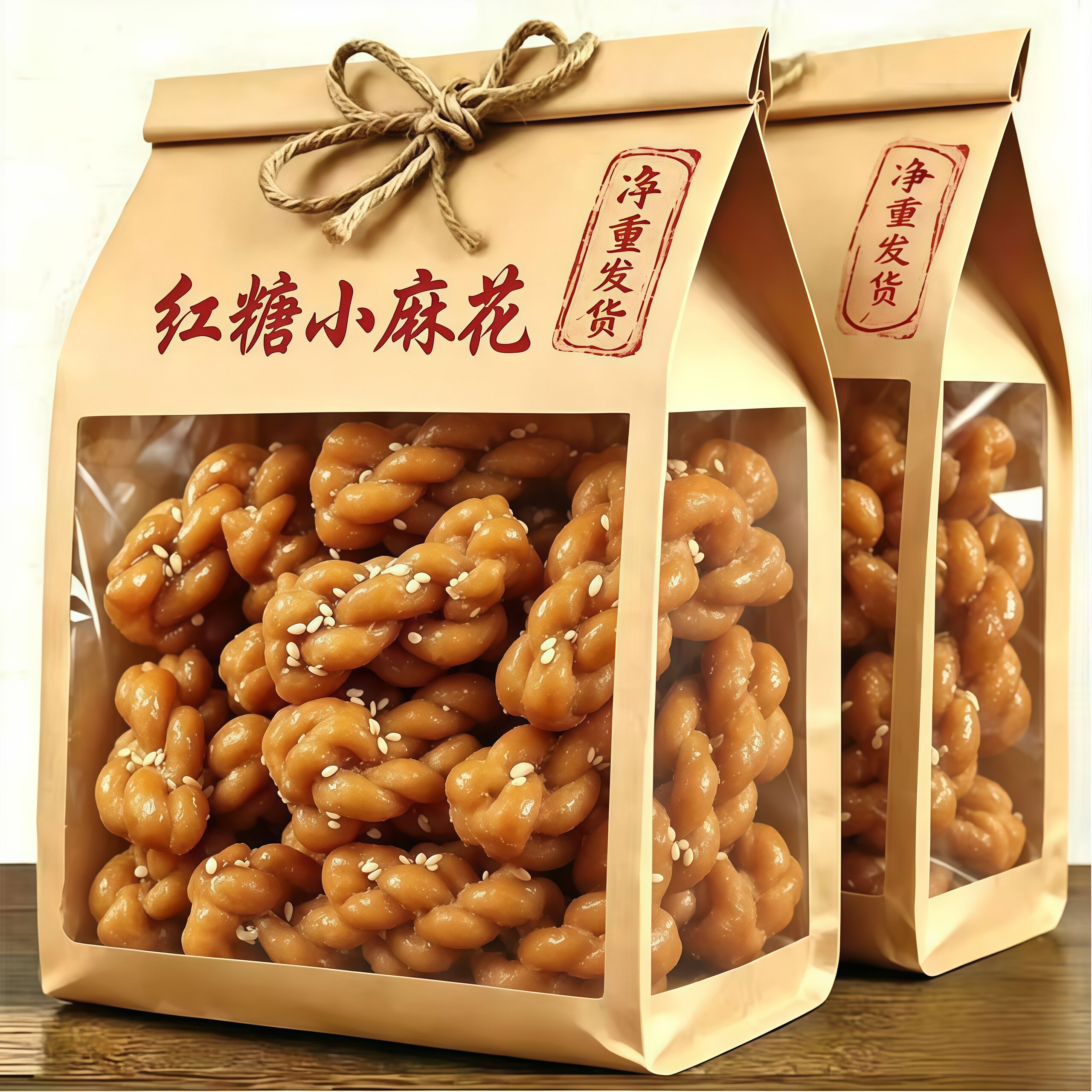 正宗义乌特产手工红糖麻花网红零食糕点小麻花桶装散装单独小包装