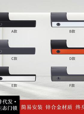 锁意极简生态门锁室内降噪49518磁式吸简约执手卧现代家装室厂家