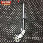 挂KAO向爱科导向轮WZB拖房车万向轮可调节高度转轮可自动收起