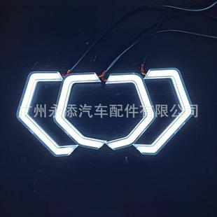 通用OSS日子行灯带水转向L勺ED异形天宝马OSS使眼灯透镜装 饰罩流