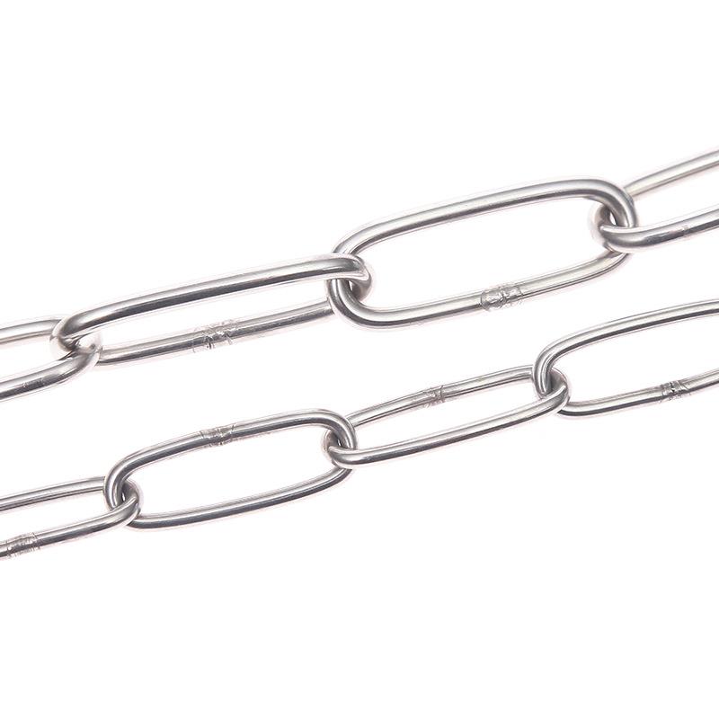 0不锈钢晾衣4链晒被子免打孔阳台挂衣吊链挂钩XMI衣服环挂衣架