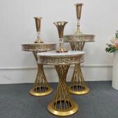 婚庆花厅架铁客阳台置物艺架轻奢落10240701地式 架多层室内绿萝装