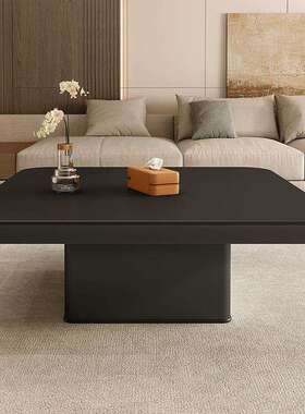 2025新款代式几现方形轻奢意小TLZ户型岩板茶家用客厅极简简约组