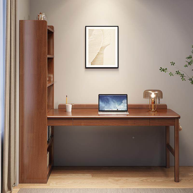 书转书桌架角组合一体台式电桌简约家用学生写字脑桌实木BJJ学习,畜牧/养殖物资,特种养殖设备,淘宝优惠券,粉丝福利购,淘宝优惠卷