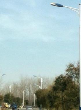 新农村路灯杆6米78米锥杆海灯螺臂高KAM杆路路灯杆实力工厂异米形